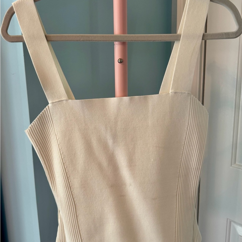 La Ligne Ivory Knit Top